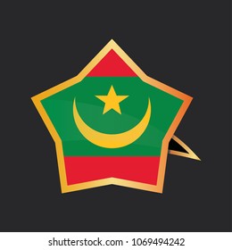 Star Flag Mauritania State
