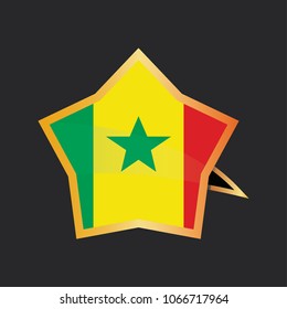 Star Flag Senegal State