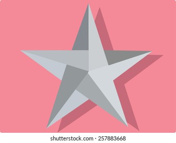 star flat bright design modern unusual