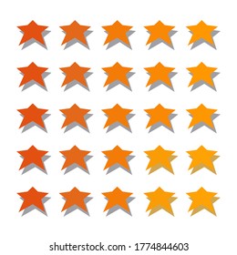 
star with a flat style. star icon. a sign of honor.