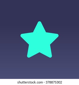 Star Flat Vector Icon