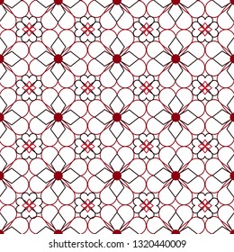 Star, flower, heart shape  pattern