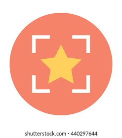 Star Focus Vector Icon