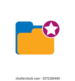Star Folder Icon Design