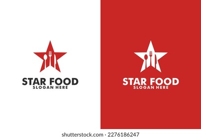 star food logo design template