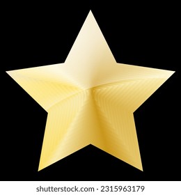 star frame. Shining banner. Isolated on black transparent background. Vector illustration. stock image.
