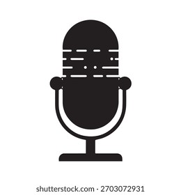 Logotipo de micrófono enmarcado en estrella que muestra la identidad de podcast de Profesional de alta calidad