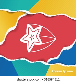 Star fruit icon
