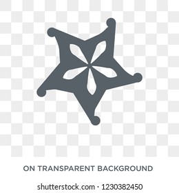 Star fruit icon. Star fruit design concept from Fruit and vegetables collection. Simple element vector illustration on transparent background.