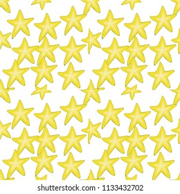 star fruit pattern download. background illustration