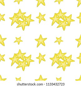 star fruit pattern download. background illustration