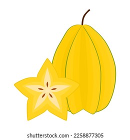 Star Fruit Is A Fruit That Has A Fresh Sour And Sweet Taste. This Fruit Has Benefits For The Health Of The Body