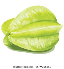 Formato EPS imprimível da ilustração do vetor de fruta da estrela