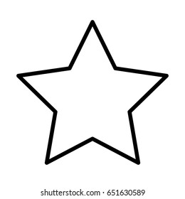 star funny comic cartoon decoration icon