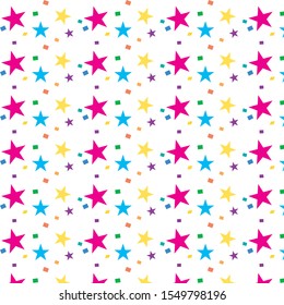 star geometric pattern stylish background. Vector