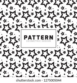 Star Geometric Seamless Pattern
