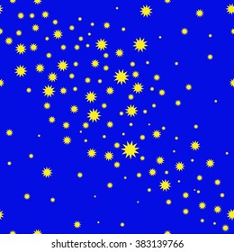 Star geometric seamless pattern. Fashion graphic background design. Modern stylish abstract texture. Colorful  template for prints, textiles, wrapping, wallpaper, website etc. VECTOR illustration