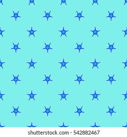 Star geometric seamless pattern. Fashion graphic background design. Modern stylish abstract texture. Colorful template for prints, textiles, wrapping, wallpaper etc. Stock VECTOR illustration