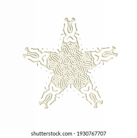 star geometry ornate design element  vector background