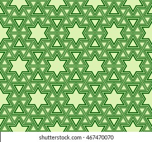 star geometry pattern. vector illustration. for interior design, wallpaper, presentation