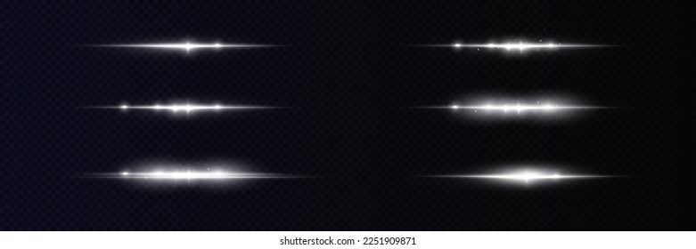 Star glow light effect. Bright particles, light shine. Stars.