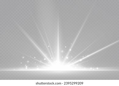 	
Efecto luminoso de las estrellas. Partículas brillantes, luz brillante. Estrellas.	