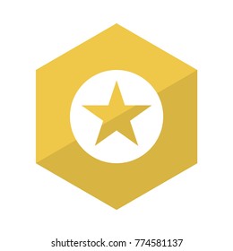  star Glyph flat