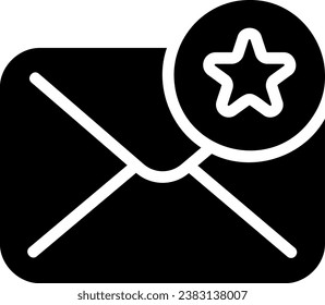star glyph icon illustration vector