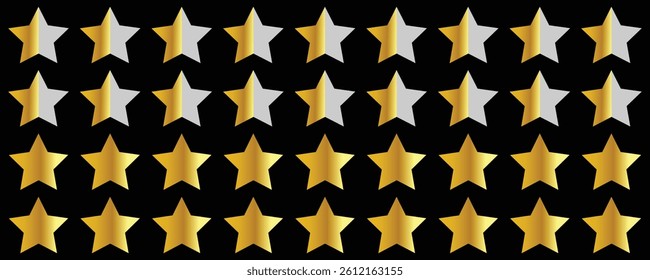 Star, Gold Star or favorite flat icon.