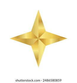 star gold, star golden icon, star sign