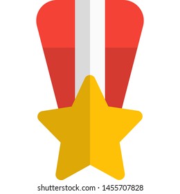 Star grade medal for the navy seals officers
