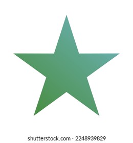 Star Gradient Art Vector Design