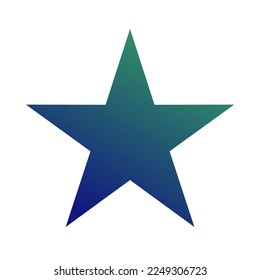 Star Gradient Art Vector Design