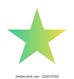 Star Gradient Art Vector Design