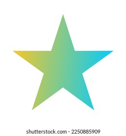 Star Gradient Art Vector Design