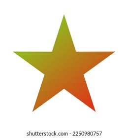 Star Gradient Art Vector Design