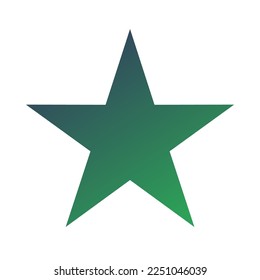 Diseño de vectores de arte de gradiente de estrella