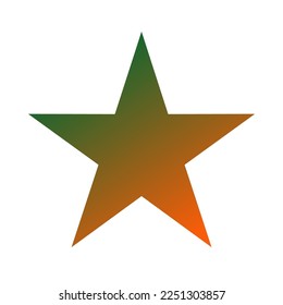 Star Gradient Art Vector Design