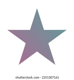 Star Gradient Art Vector Design