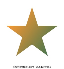 Star Gradient Art Vector Design