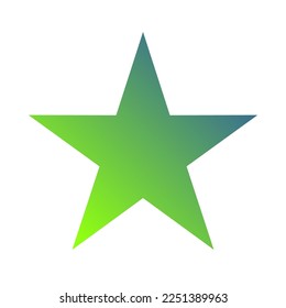 Star Gradient Art Vector Design
