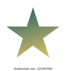 Star Gradient Art Vector Design