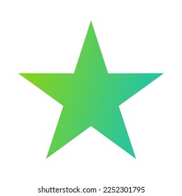 Star Gradient Art Vector Design