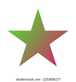 Star Gradient Art Vector Design