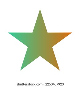 Star Gradient Art Vector Design