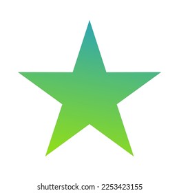 Star Gradient Art Vector Design