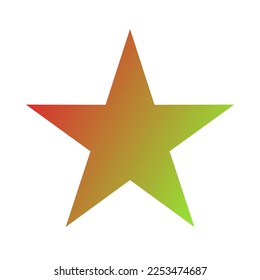 Star Gradient Art Vector Design