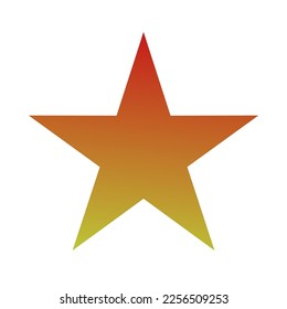 Star Gradient Art Vector Design