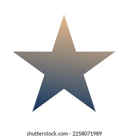 Star Gradient Art Vector Design