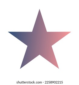 Star Gradient Art Vector Design